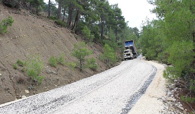 Burmahan-Beşkonak yoluna asfalt