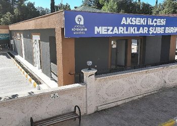 Büyükşehir Belediyesi’nden Akseki’ye gasilhane ve mezarlık hizmeti