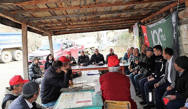 Büyükşehir Belediyesi’nin orman köylüsüne yangın eğitimi sürüyor