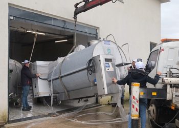 Büyükşehir’den % 50 hibeli soğuk süt tankı