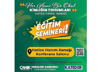 Canik’te Annelere Özel Seminer