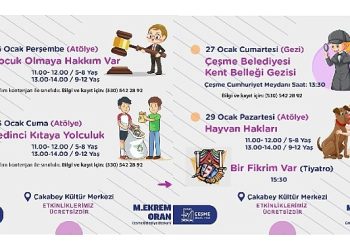 Çeşme Belediyesi’nden çocuklara Somestr ikramı