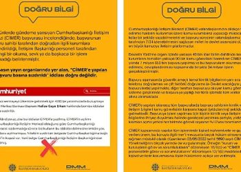 CİMER’e yapılan bir müracaatın basına sızdırıldığı argümanı hakkında açıklama