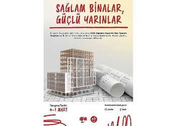 DASK Zelzeleye Sağlam Bina Tasarımı Yarışı Finali 4-7 Mart Tarihleri Ortasında Gaziantep Hasan Kalyoncu Üniversitesi’nde Gerçekleştirilecek