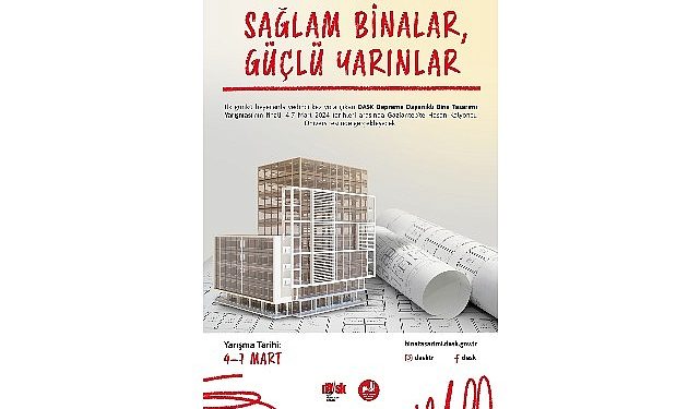 DASK Zelzeleye Sağlam Bina Tasarımı Yarışı Finali 4-7 Mart Tarihleri Ortasında Gaziantep Hasan Kalyoncu Üniversitesi’nde Gerçekleştirilecek