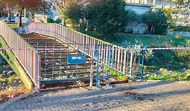 Dere üzerindeki köprüler onarılıyor