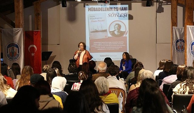 Efes selçuk’ta edebiyatseverler mübadelenin romanı “zesto psomi” için buluştu