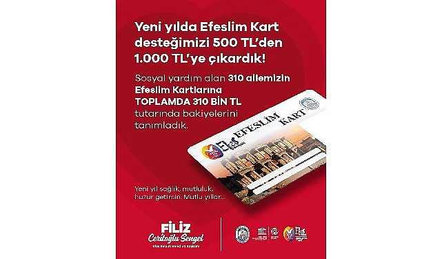 Efeslim kart dayanağı artarak sürüyor
