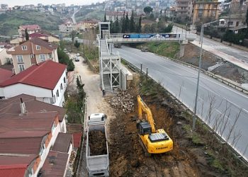 Eskihisar feribot yolu genişletiliyor