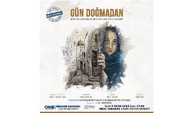 Filistin’de İşlenen İnsanlık Cürmü Canik’te Sahneye Taşınıyor