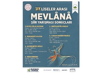 Gençlerin Mevlana sevgisi satırlara döküldü
