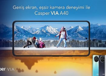 Geniş ekran ve eşsiz kamera tecrübesi ile Casper Via A40 satışa çıktı!