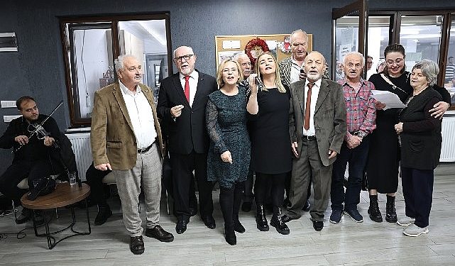 Huzurevinde yeni yıl coşkusu