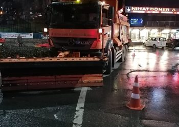 İBB Takımlara kar nöbetinde