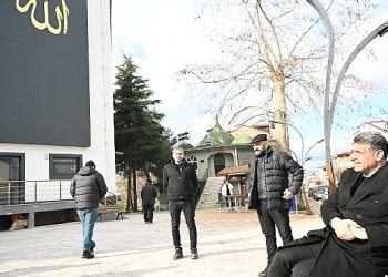 İstasyon merkez camii ışıl ışıl