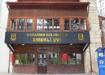 Karaman belediyesi emekli konutu açıldı