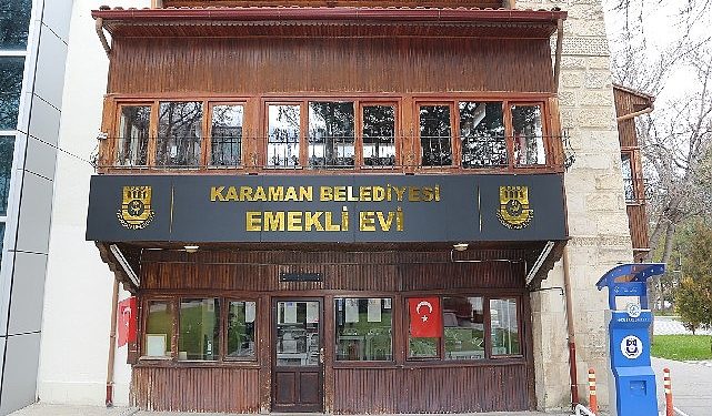 Karaman belediyesi emekli konutu açıldı