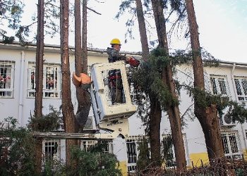 Karşıyaka’da etraf düzenleme çalışmaları süratle devam ediyor