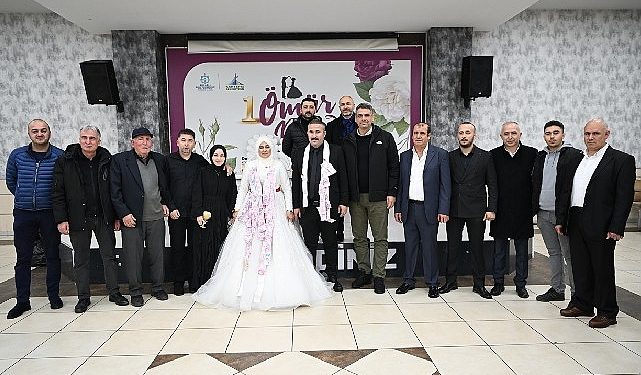 Kartepe’de 2023’te 995 çift “evet” dedi
