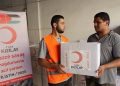 Kızılay tonlarca yardımı gazze içine ulaştırdı