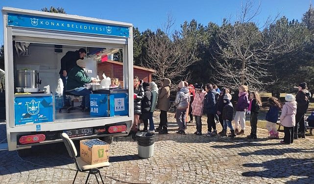 Konaklı minik atletlere yarıyıl tatili armağanı Spil gezisi