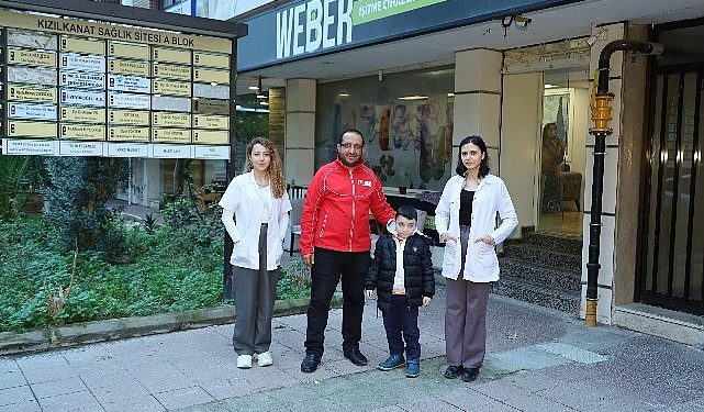 Küçük Berat’a Türk Kızılay’dan İşitme Aygıtı