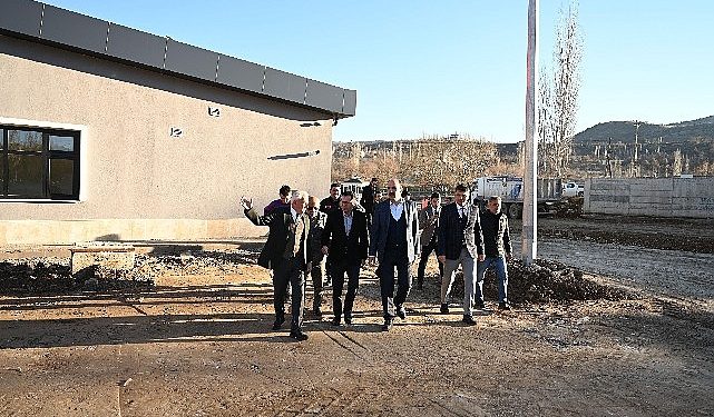 Lider Altay Bozkır’a Kazandırılan Otogar Binasını ve İtfaiye Merkezini İnceledi