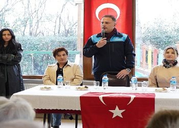 Lider Çalık komşularıyla buluştu