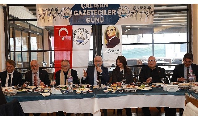 Lider Deveciler gazeteciler ile 10 ocak’ı kutladı