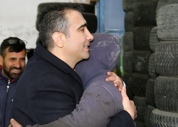 Lider Kalaycı Küçük Sanayi Sitesi’ni ziyaret etti