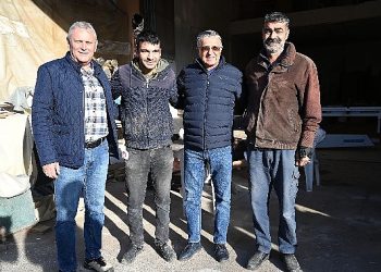 Lider Topaloğlu, sanayi esnafının yeni yılını kutladı