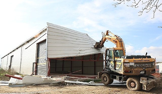 Nilüfer’de tarım alanlarında kaçakla çaba sürüyor