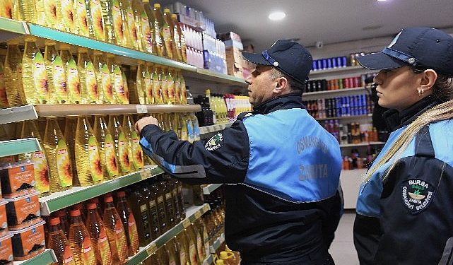 Osmangazi’de etiketler nezaret altında