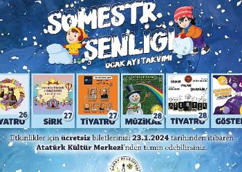 Saray Belediyesi Sömestr Şenliği başlıyor