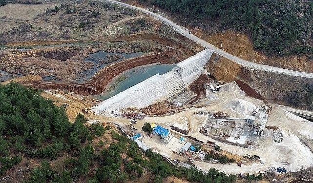 Sorkun Göleti’nde son 6 ay Uşak’a yılda 770 bin m3 içme suyu geliyor