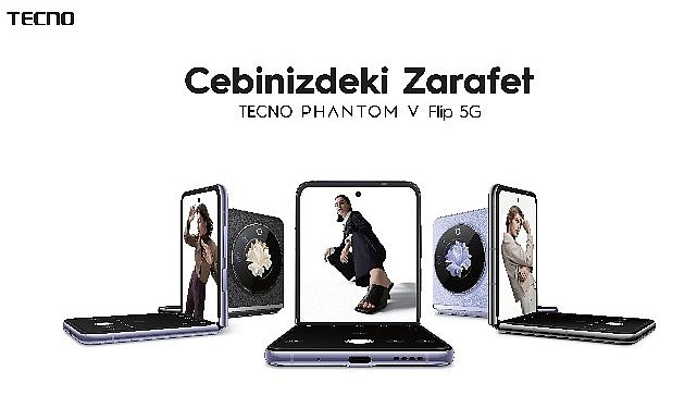 Tecno Phantom V Flip 5G: Moda ve Teknolojinin Eksiksiz Harmonisi!