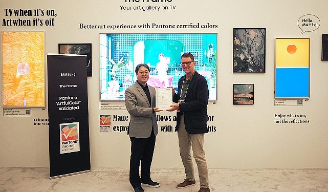 The Frame, Renk Doğruluğunda Pantone® Onaylı  Birinci ArtfulColor Sertifikasını Aldı