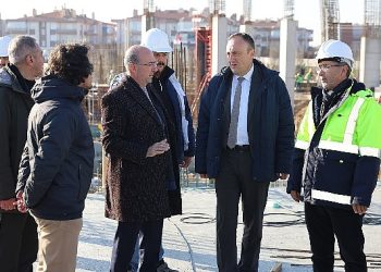 Türkiye’nin birinci yeşil sertifikalı sportmen yetiştirme merkezi’nin imali sürüyor