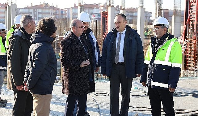 Türkiye’nin birinci yeşil sertifikalı sportmen yetiştirme merkezi’nin imali sürüyor