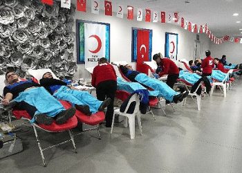 Üsküdar’da 100.yılın birinci kan bağışı