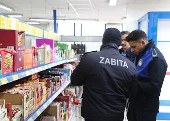 Zabıta gruplarından zincir marketlere kontrol