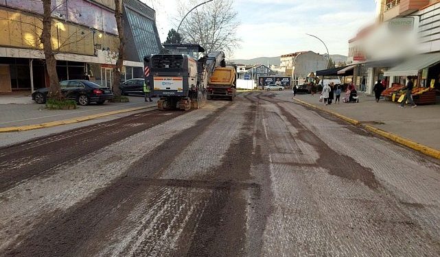 60 Meskenler Körfez Caddesinde üstyapı yenilendi