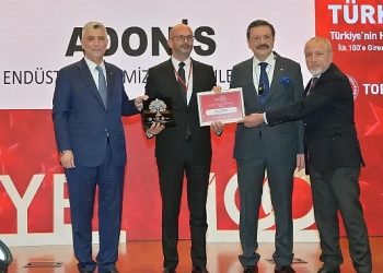 Adonis süratli büyümesiyle TOBB Türkiye 100 listesine girdi