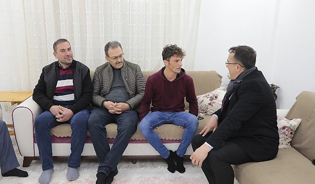 Ak Parti Belediye Lider Adayı Savran’dan mesken ziyaretleri