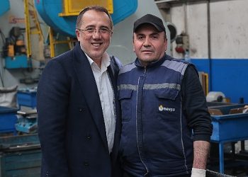 AK Parti Nevşehir Belediye Lider Adayı Dr. Mehmet Savran, Organize Sanayi Bölgesi’ndeki ziyaretlerini sürdürdü