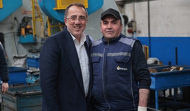AK Parti Nevşehir Belediye Lider Adayı Dr. Mehmet Savran, Organize Sanayi Bölgesi’ndeki ziyaretlerini sürdürdü