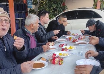 Alanya Hali esnafına çorba ikramı