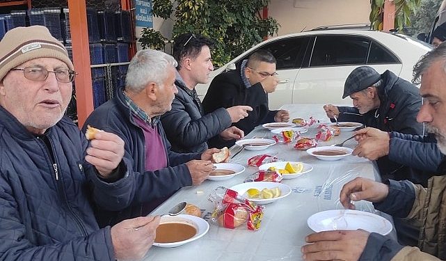 Alanya Hali esnafına çorba ikramı
