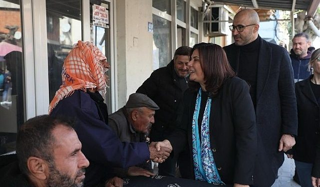 Aydın Büyükşehir Belediye Lideri Hasret Çerçioğlu Germencik Pazarı’nda Vatandaşlarla Bir Ortaya Geldi
