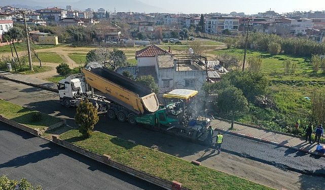 Aydın Büyükşehir Belediyesi, kente yeni yollar kazandırmak ve mevcut yolları yenilemek için çalışmalarını sürdürüyor